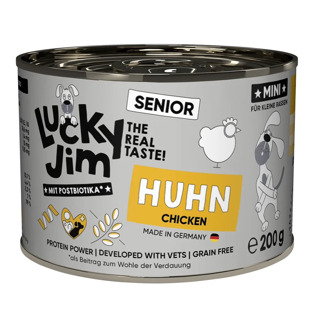 Lucky Jim MINI Senior Huhn 200g