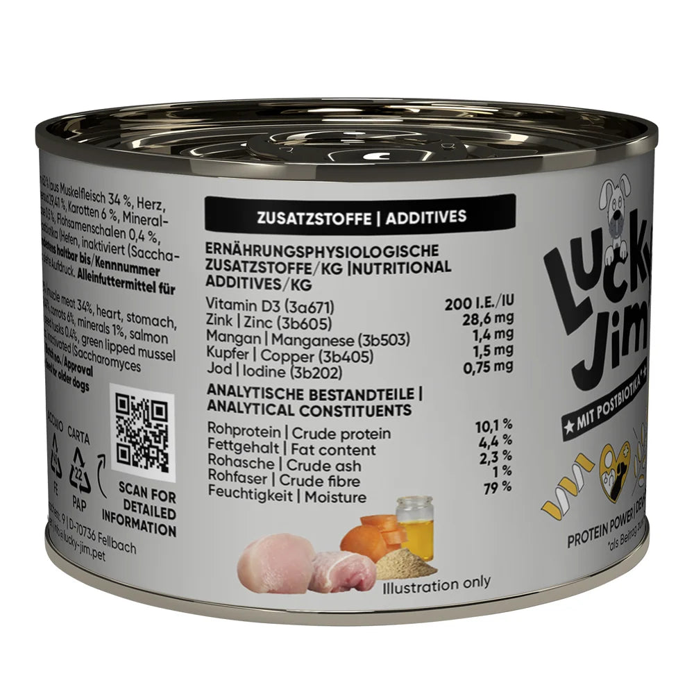 Lucky Jim MINI Senior Huhn 200g
