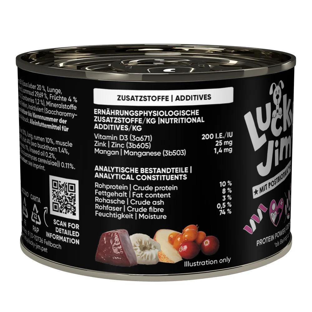 Lucky Jim MINI Mono Lamm 200g
