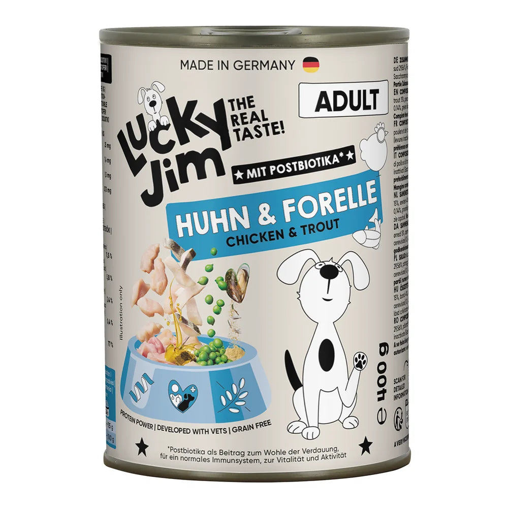 Lucky Jim Adult Huhn & Forelle