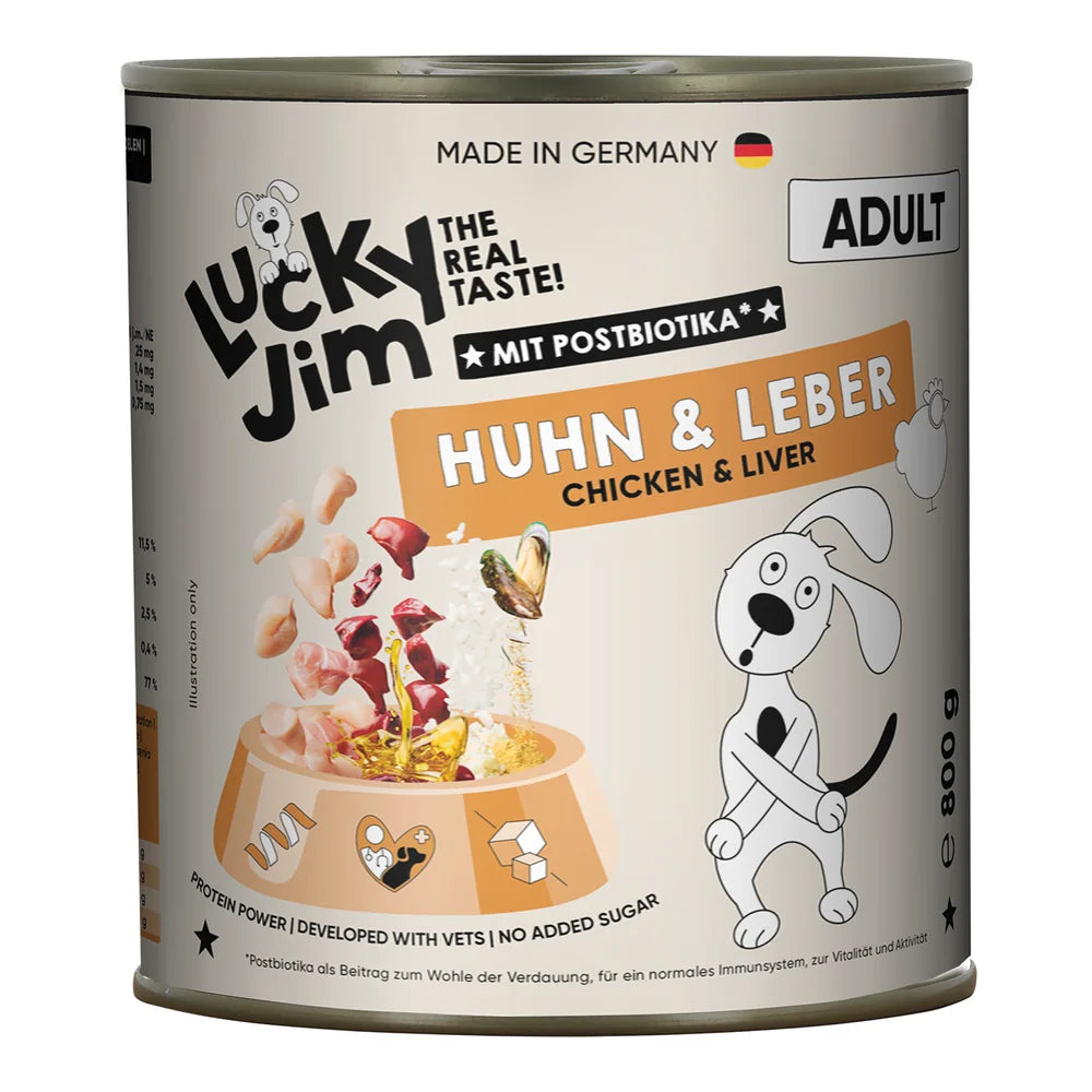 Lucky Jim Adult Huhn & Leber
