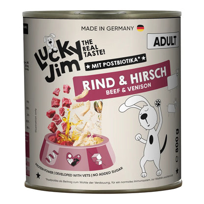 Lucky Jim Adult Rind & Hirsch