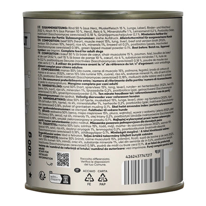 Lucky Jim Adult Rind & Hirsch