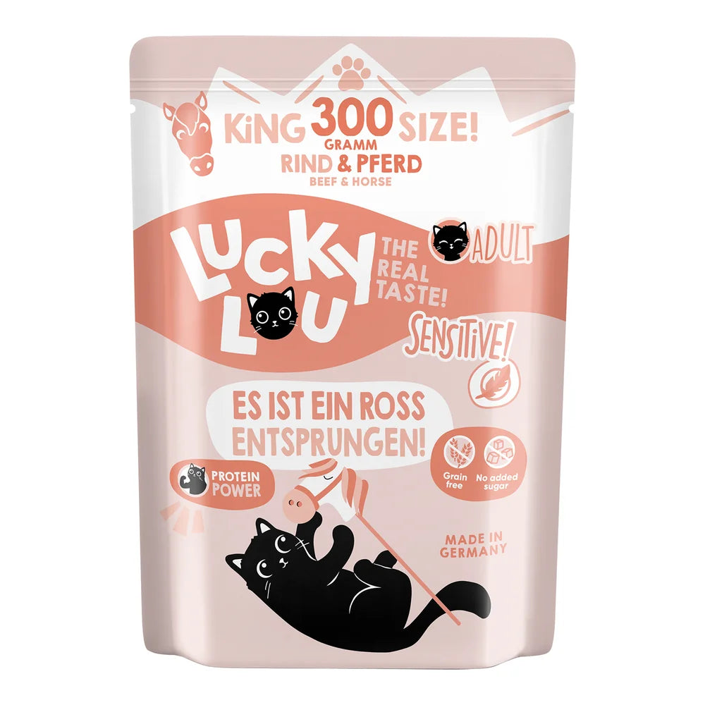 Lucky Lou Lifestage Sensitiv Rind & Pferd