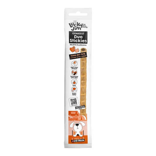 Lucky Jim DuoStickies Huhn mit Pute 15g