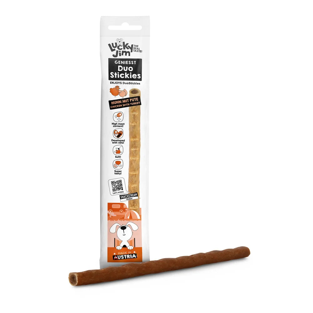 Lucky Jim DuoStickies Huhn mit Pute 15g