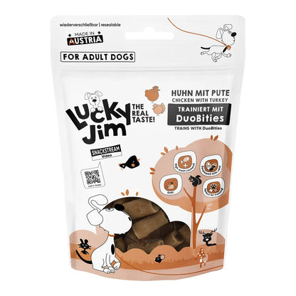 Lucky Jim DuoBities Huhn mit Pute 70g