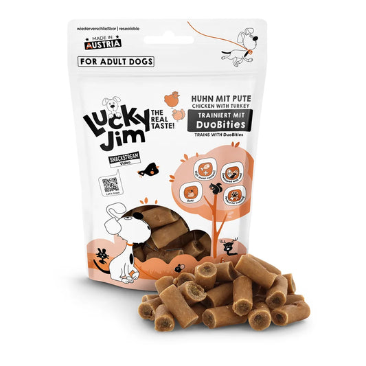 Lucky Jim DuoBities Huhn mit Pute 70g