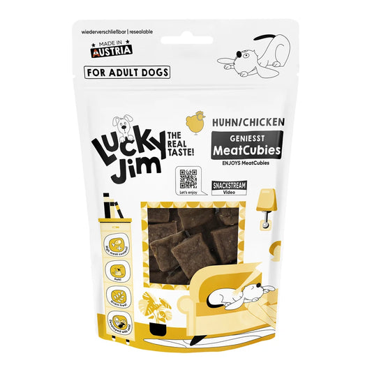 Lucky Jim MeatCubies Huhn 70g