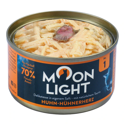 Moonlight Dinner Huhn & Hühnerherz 80g