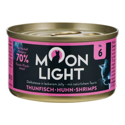 Moonlight Dinner Thunfisch, Huhn & Shrimps in Jelly 80g
