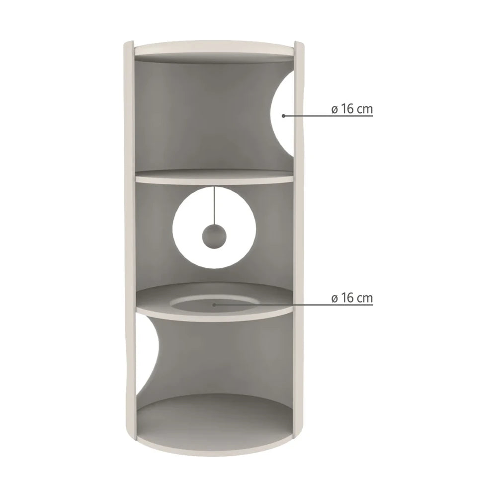 TRIXIE Cat Tower Samuel, 70cm, natur/beige