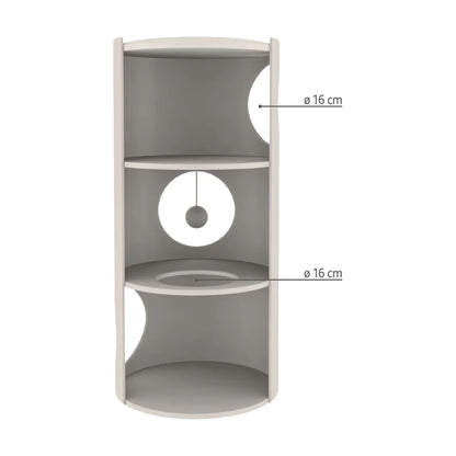TRIXIE Cat Tower Samuel, 70cm, natur/beige