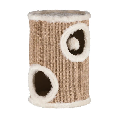 TRIXIE Cat Tower Edoardo, 50cm, taupe/creme