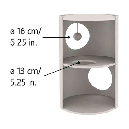 TRIXIE Cat Tower Edoardo, 50cm, taupe/creme