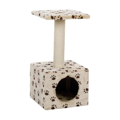 TRIXIE Kratzbaum Zamora, 60cm, beige mit Pfoten