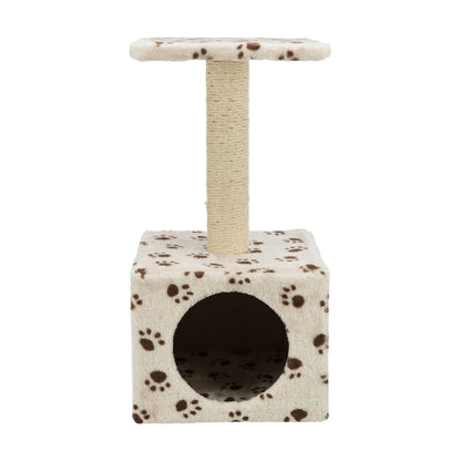 TRIXIE Kratzbaum Zamora, 60cm, beige mit Pfoten
