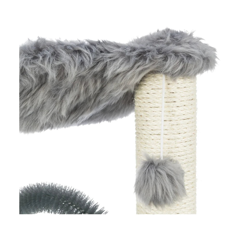 TRIXIE Kratzbaum Baza mit Bürste, 50cm, grau