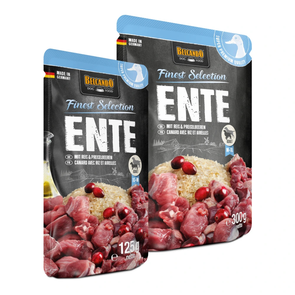 Belcando® Ente mit Reis und Preiselbeeren