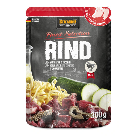 Belcando® Rind und Spätzle mit Zucchini