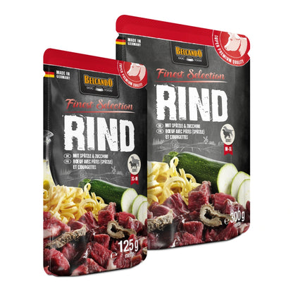 Belcando® Rind und Spätzle mit Zucchini