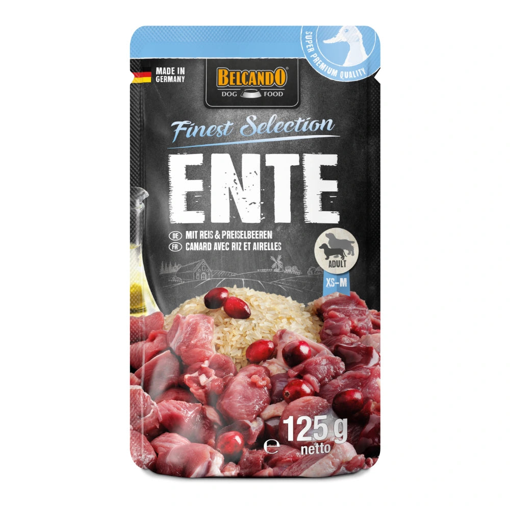 Belcando® Ente mit Reis und Preiselbeeren