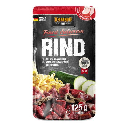 Belcando® Rind und Spätzle mit Zucchini