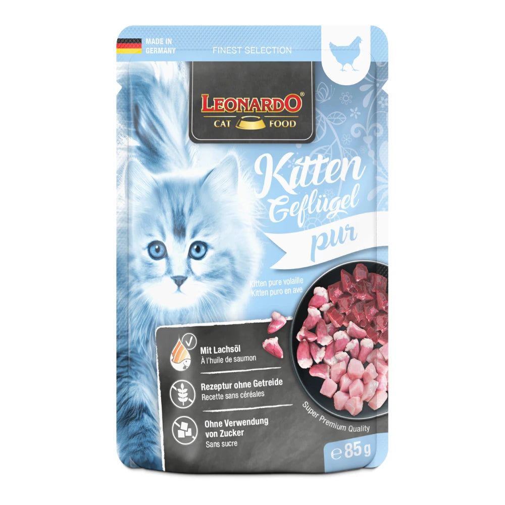 Leonardo® Kitten Geflügel 85g