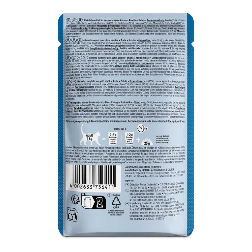 Leonardo® Forelle & Minze 85g
