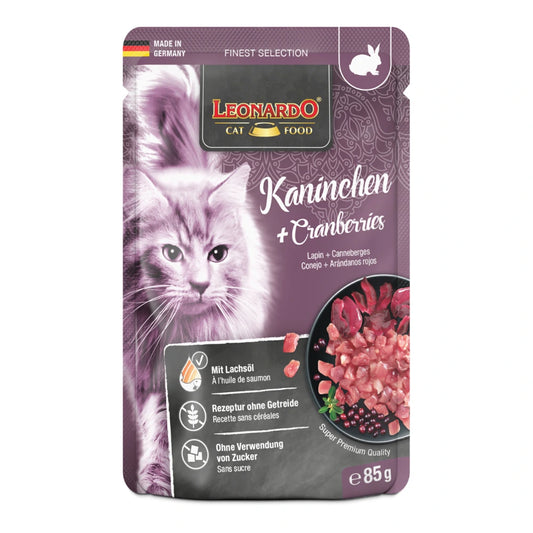 Leonardo® Kaninchen & Cranberries 85g
