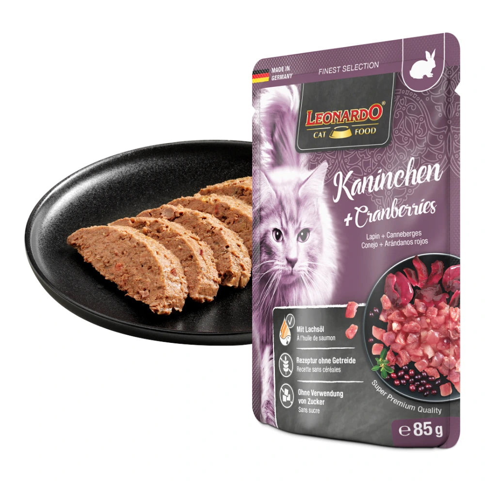 Leonardo® Kaninchen & Cranberries 85g