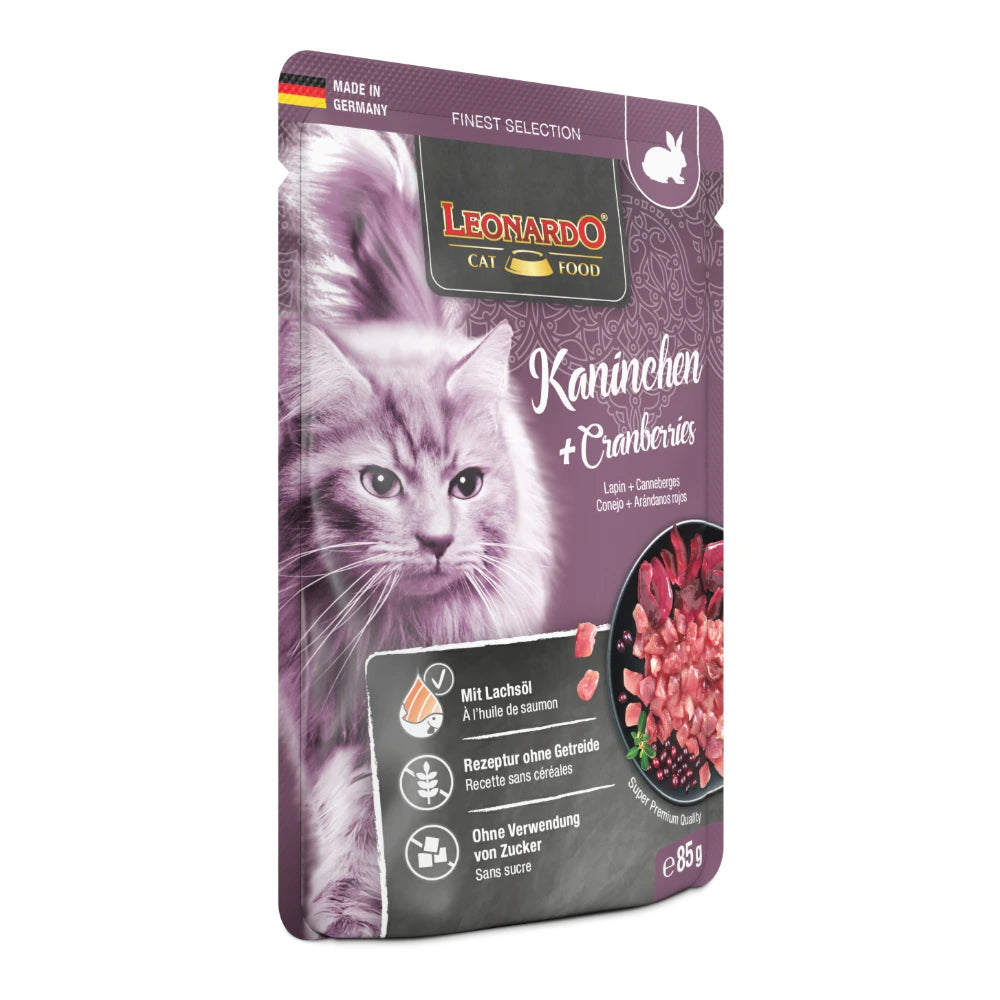 Leonardo® Kaninchen & Cranberries 85g