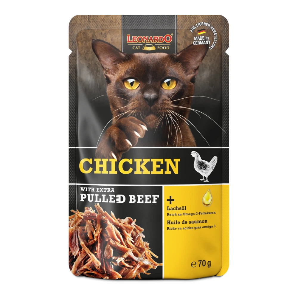 Leonardo® Chicken & Extra Pulled Beef 70g
