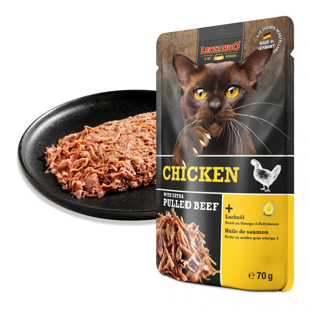 Leonardo® Chicken & Extra Pulled Beef 70g