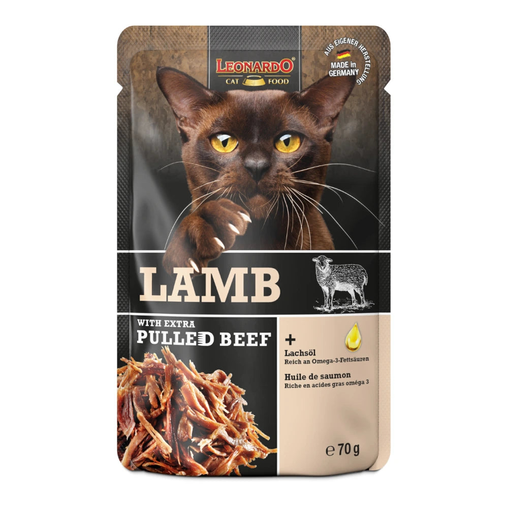 Leonardo® Lamb & Extra Pulled Beef 70g