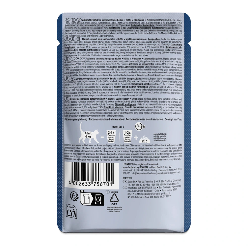 Leonardo® Büffel & Blaubeeren 85g