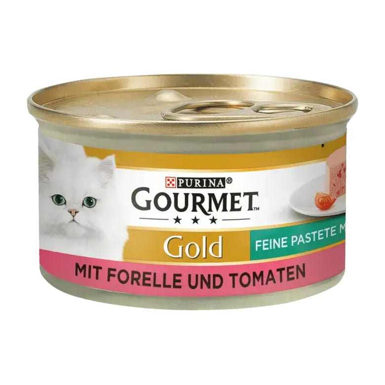 GOURMET Gold Feine Pastete mit Forelle & Tomaten 85g
