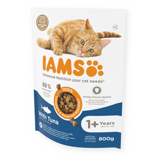 IAMS Trockenfutter Adult mit Thunfisch 800g