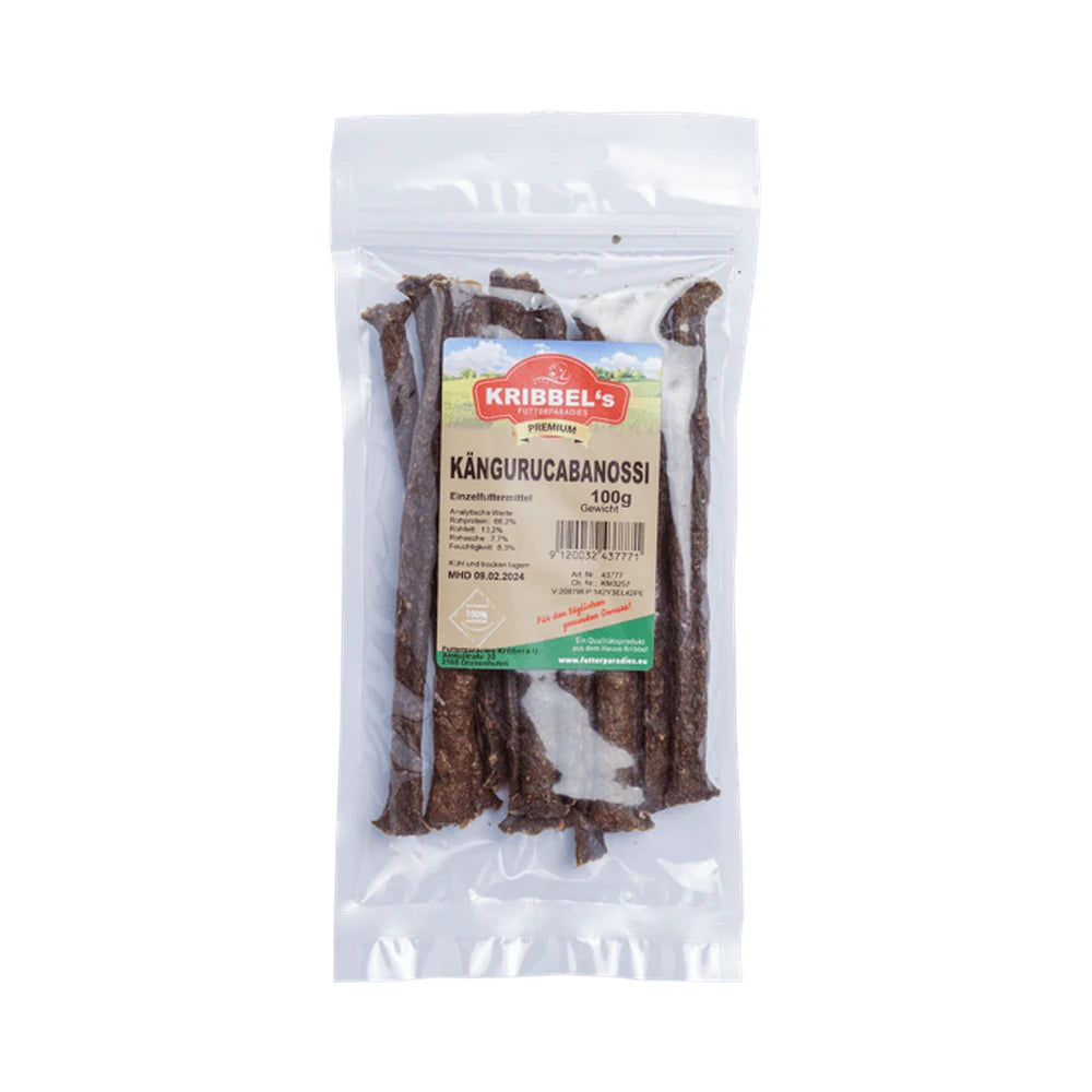 Kribbel's PURE Känguru Cabanossi 100g