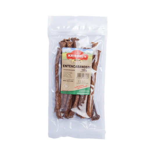 Kribbel's PURE Enten Cabanossi 100g