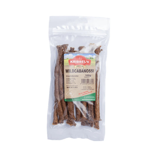 Kribbel's PURE Wild Cabanossi 100g