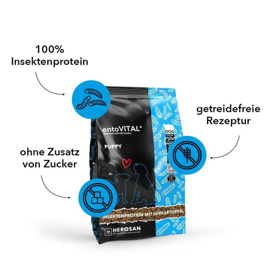 Herosan entoVITAL DOG Puppy 125g Probe