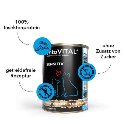 Hersoan entoVITAL DOG Sensitiv Nassfutter