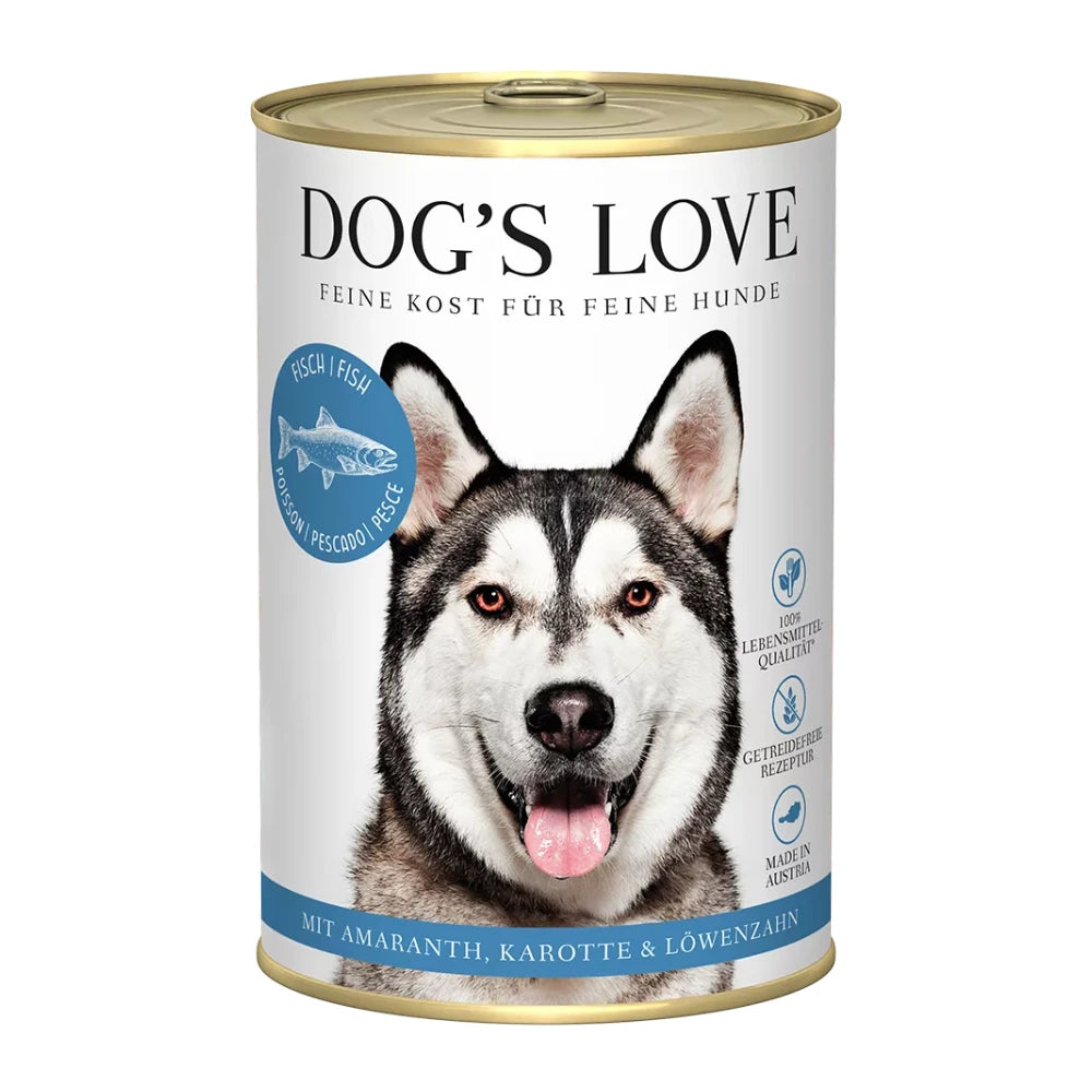 DOG'S LOVE ADULT Fisch 400g