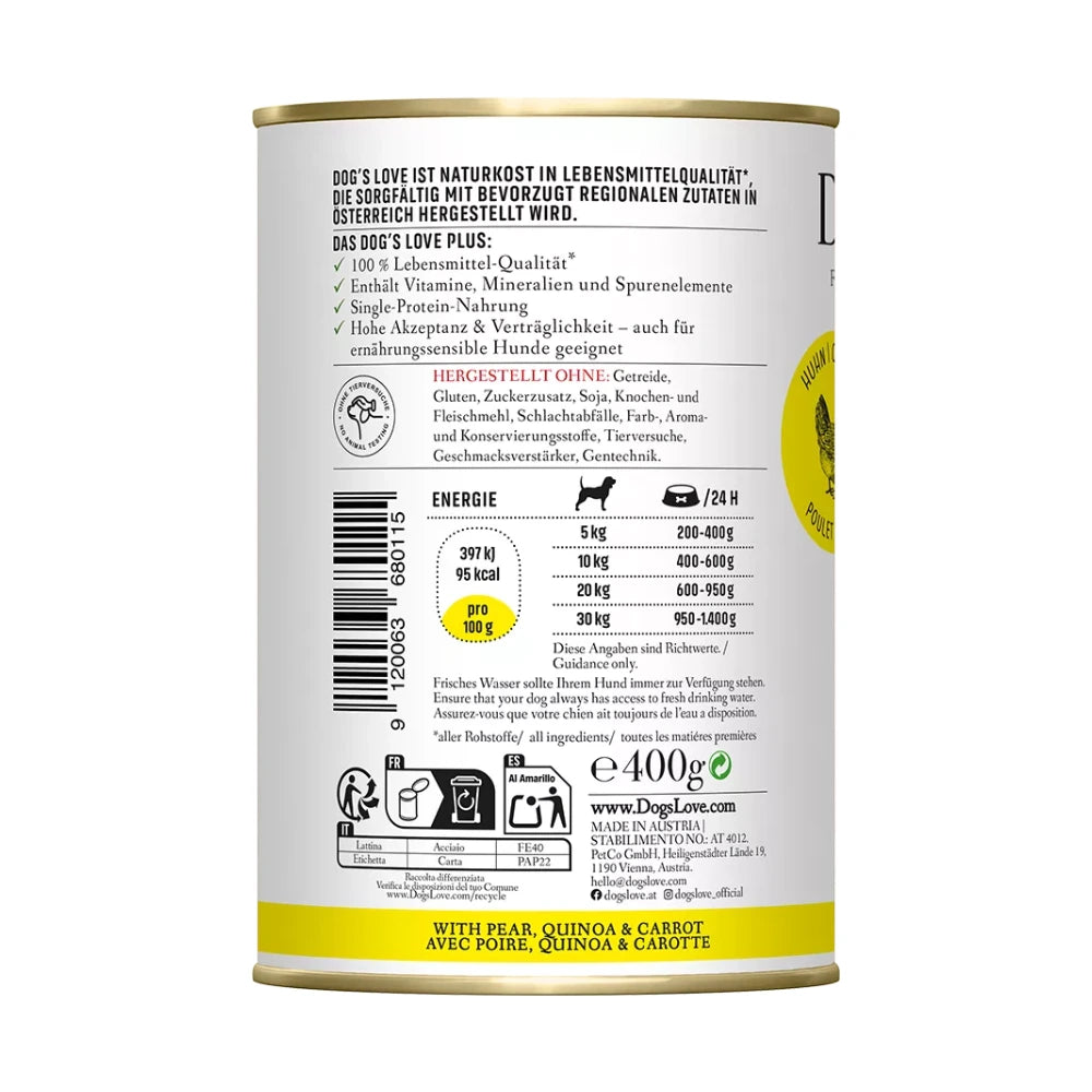 DOG'S LOVE ADULT Huhn
