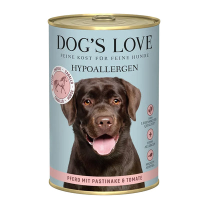 DOG'S LOVE ADULT Hypoallergen Pferd 400g