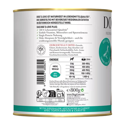 DOG'S LOVE ADULT Ente 800g