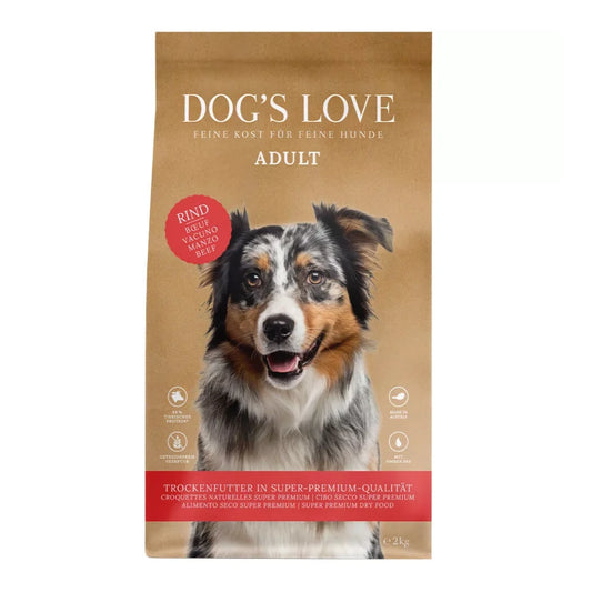 DOG'S LOVE TROCKEN Adult Rind
