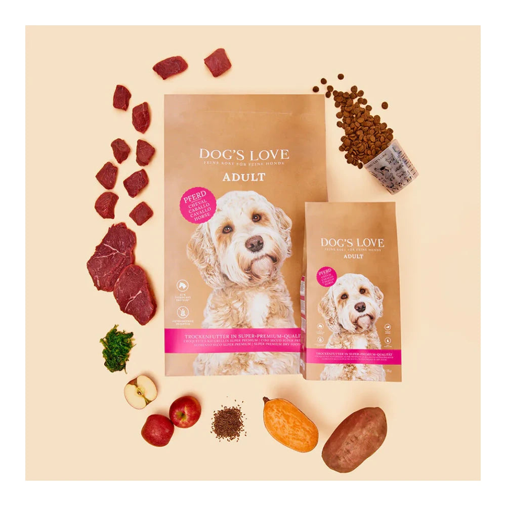 DOG'S LOVE TROCKEN Adult Pferd