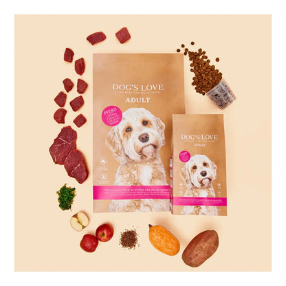 DOG'S LOVE TROCKEN Adult Pferd